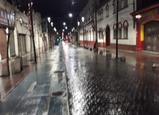 NO LLUEVE PERO GOTEA EN ACONCAGUA
