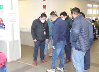 Realizarán estudio de suelo por hundimiento en CESFAM de Panquehue