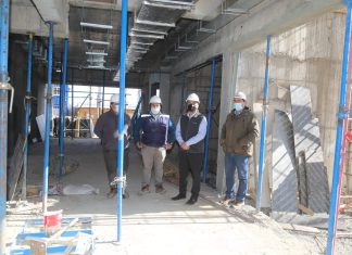 Avanzan obras del nuevo Cesfam de San Esteban