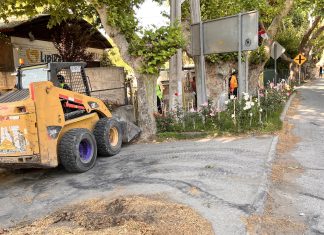 Recuperan veredas en Panquehue