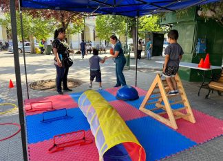 Realizan Feria de la Niñez en Los Andes
