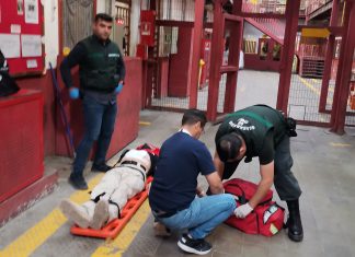 Simulacro de tensión en Molina 10