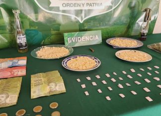 Vendía droga en Minimarket de Santa María
