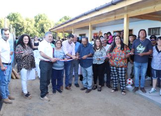 Alcalde Vergara inaugura sede de Club Deportivo en Panquehue