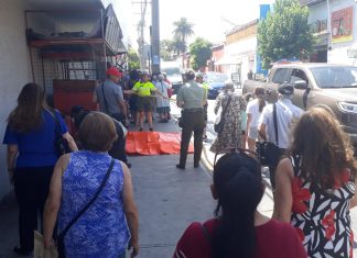 Impactante muerte en calle Santo Domingo