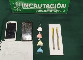 Incautan “pelotazos” con droga y celulares en Cárceles de Aconcagua