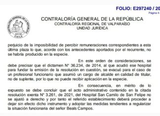 Dr. Beals debe ser reincorporado al Hospital San Camilo. Le pagarán millonaria suma.