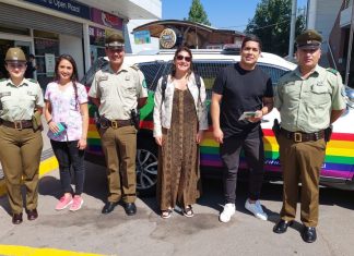 Patrulla de la diversidad de Carabineros estuvo en San Felipe