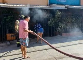 Bomberos evitan tragedia en Putaendo