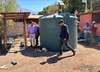 Municipalidad de Panquehue resuelve grave problema en APR de Palomar