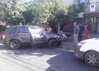 Conductor se arranca tras provocar accidente en San Felipe
