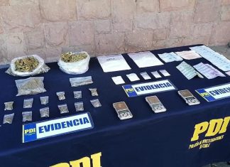 Vendian droga en Barberías. Decomisan más de mil dosis