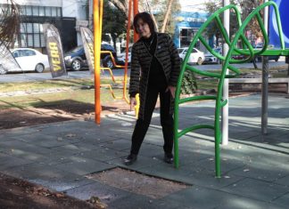 Vándalos destruyen nuevos juegos en alamedas de San Felipe