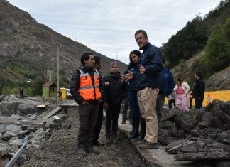 Gobierno acelera trabajos en Camino Internacional
