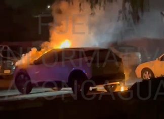5 años por quemar auto en el San Camilo