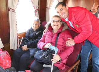Tren del Recuerdo nuevamente visita Panquehue