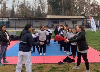Rinconada estimula actividad física en estudiantes