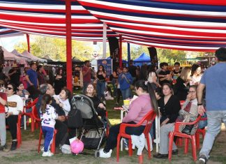 Aconcagua disfrutó con tranquilidad el aniversario patrio