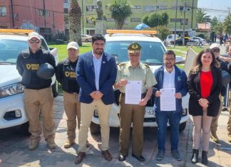 Llay Llay y Carabineros firman convenio OS-14