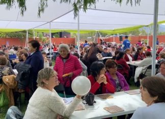 Personas mayores siguen con mucha actividad en Rinconada