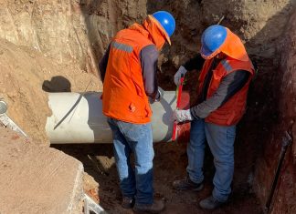 ESVAL continúa renovando redes en Aconcagua