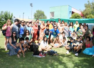 Exitoso taller de hidroterapia en Los Andes