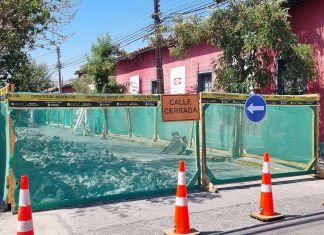 ESVAL renueva redes en San Felipe