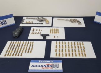 Libertadores: Incautan armas y municiones a camionero brasileño