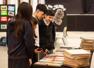 Obra sobre Gabriela Mistral coronó la celebración del día del libro en Los Andes