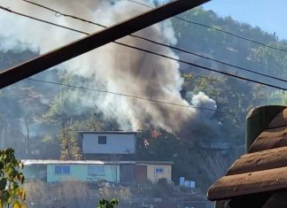 Incendio destruye casa en Catemu