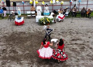 Agradecen la lluvia en Rinconada