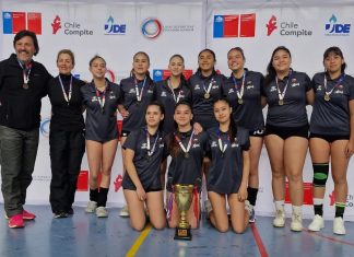 Voley: Liceo Cordillera e Instituto Chacabuco campeones regionales escolares