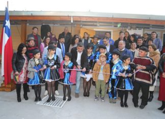 San Esteban: Modernizan escuela de Campos de Ahumada