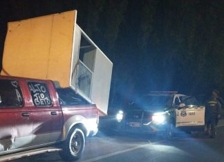 En Túnel Chacabuco detienen a bandidos que habían robado un container