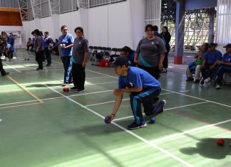 Panquehue recibió la final provincial de bochas inclusivas