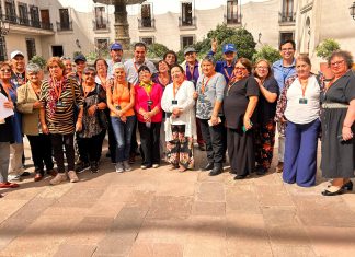 Vecinos de Panquehue visitan Palacio de La Moneda