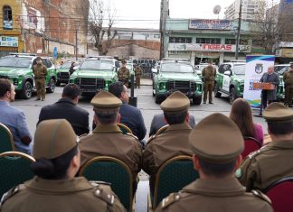 Entregan 40 vehículos a Carabineros. Ninguno para Aconcagua
