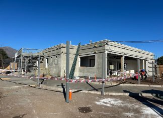 Obras del SAR del CESFAM Segismundo Iturra alcanzan el 64% de avance