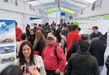 Multitudinaria Feria Laboral en Los Andes